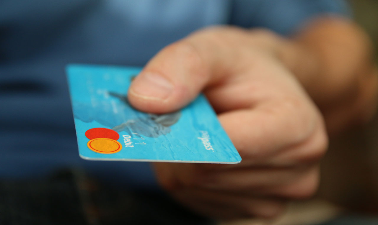 Pay with credit and debit cards